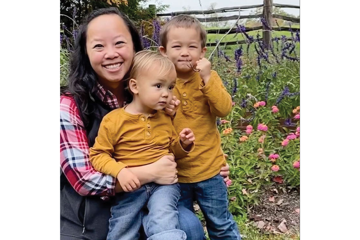 LiMin Hang Fields and her kids