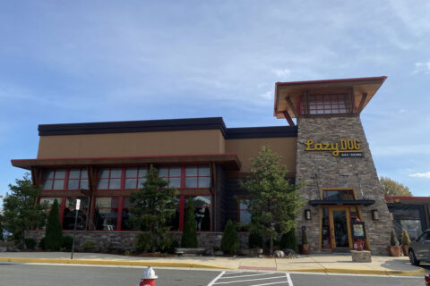 Exterior of Lazy Dog in Chantilly