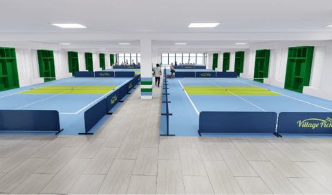 pickleball parlor at Village Pickle