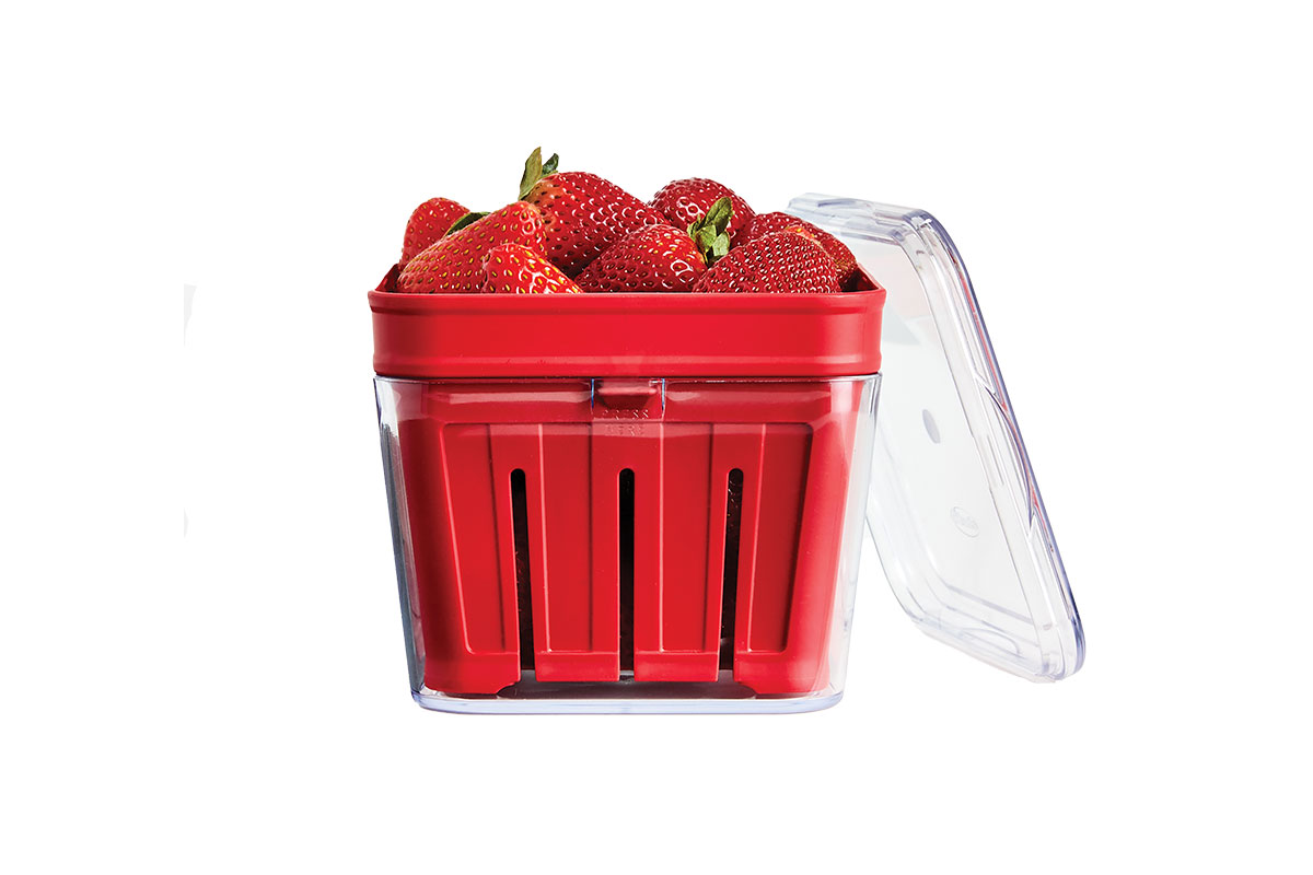 Red berry basket