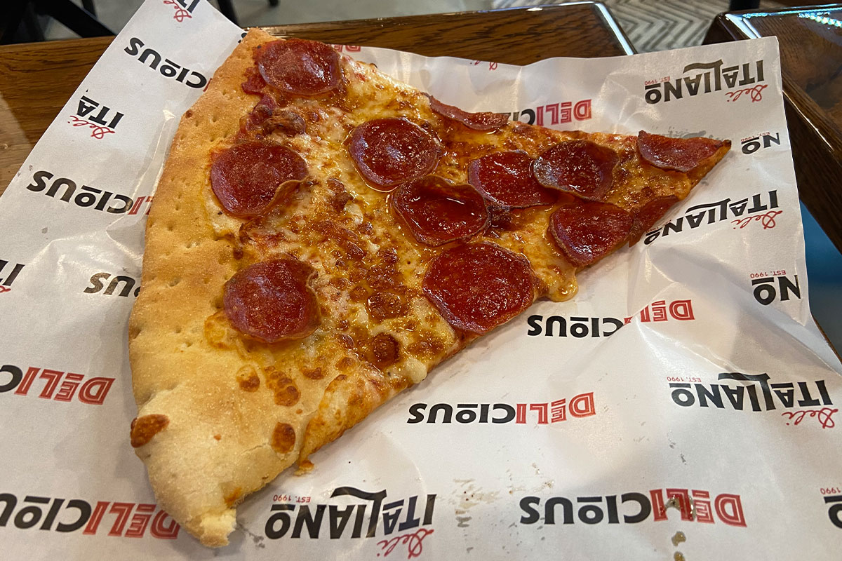 Pizza at Deli Italiano