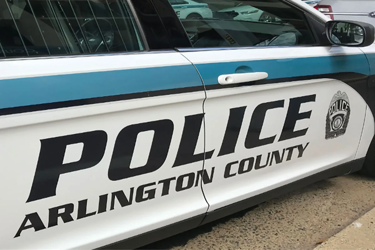 Arlington police car