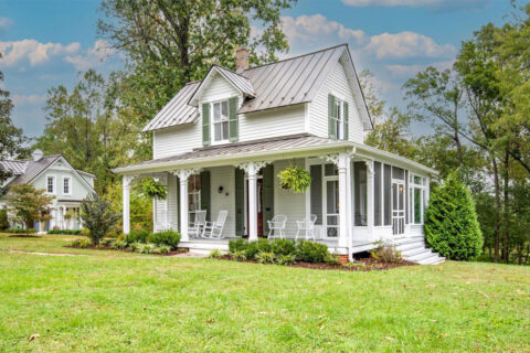 Exterior of home at 8582 and 8586 Springs Dr.