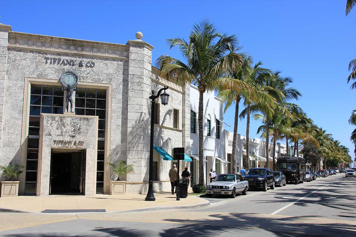 tiffany & Co on Worth Ave in Palm Beach