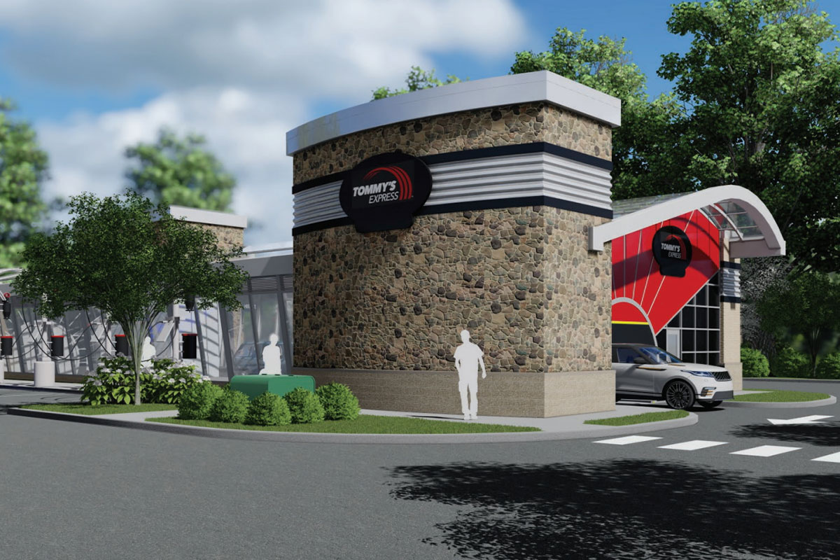 Rendering of Tommy's Express car wash