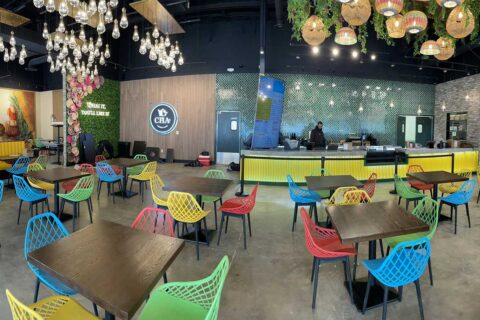 cha street foods interior