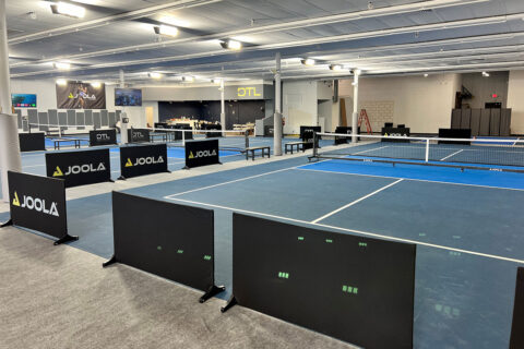 Down the Line Sports Center pickleball court