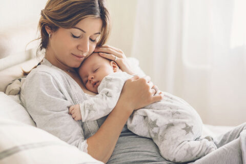 Mother and baby