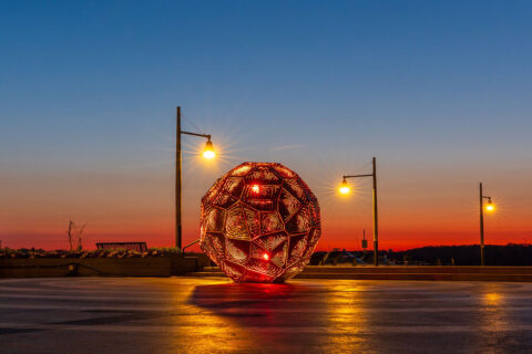 Interstellar art installation