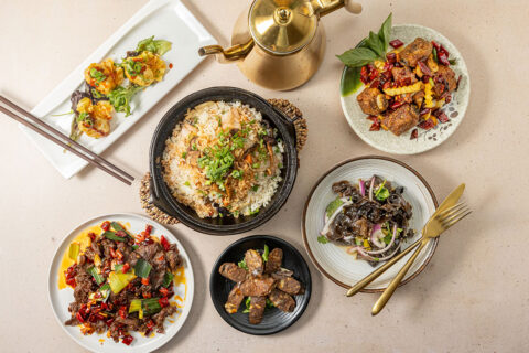 Dishes at NiHao
