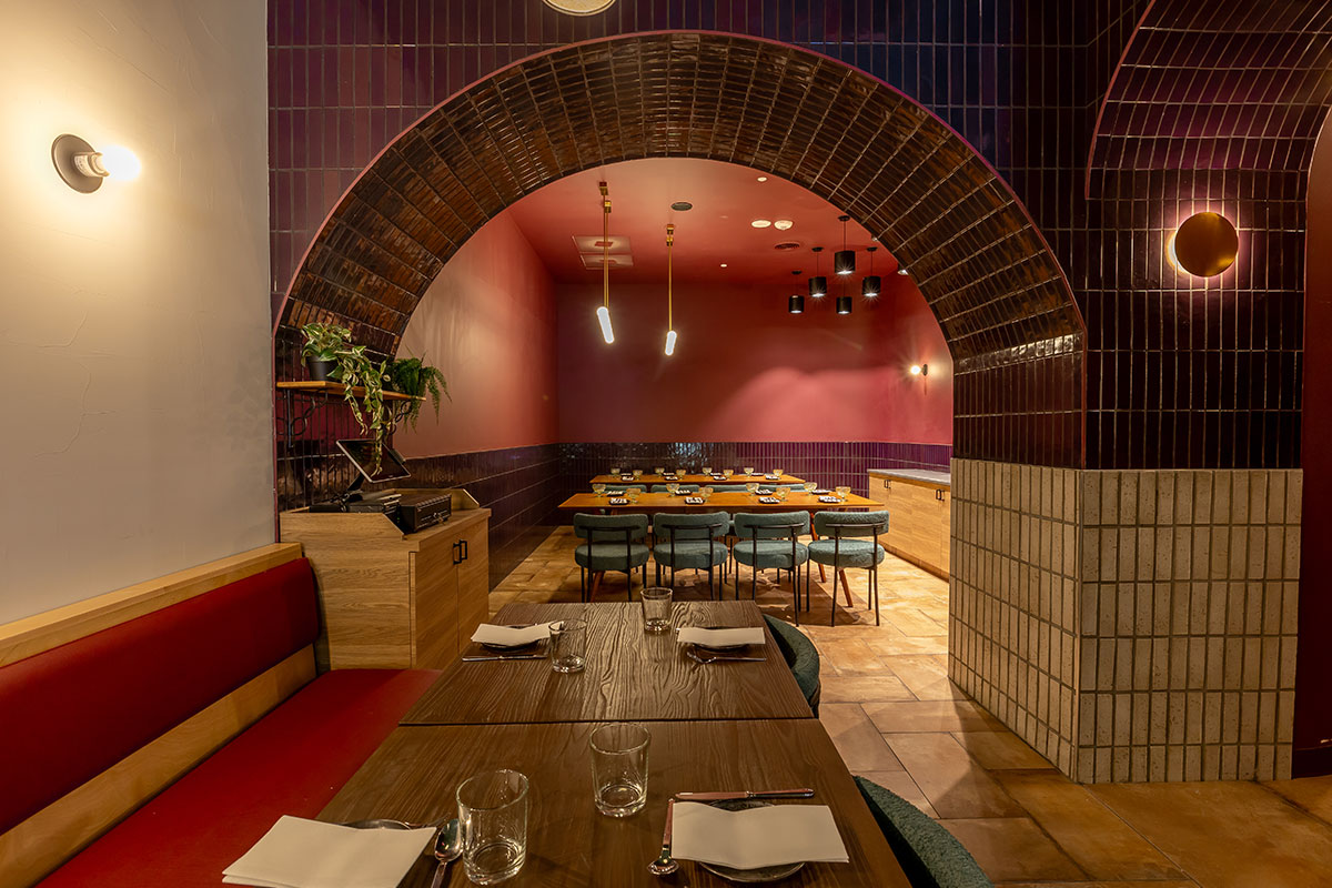 Interior of new Peter Chang restaurant
