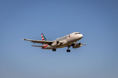 American Airlines plane