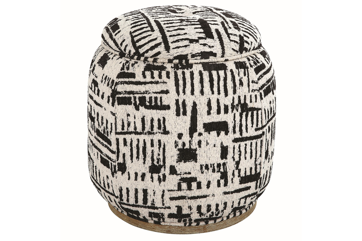 geometric ottoman
