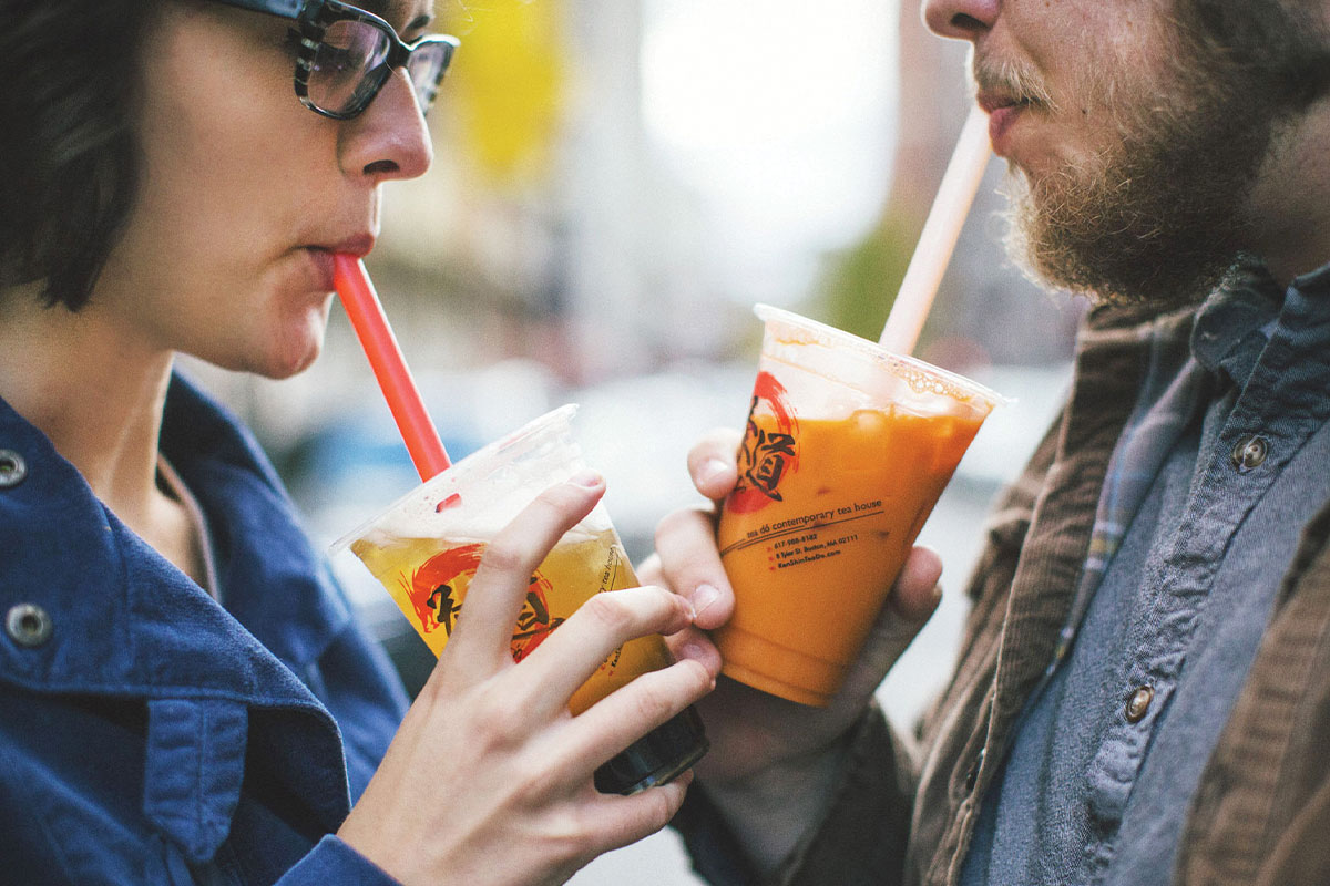Bubble tea at Tea-Do
