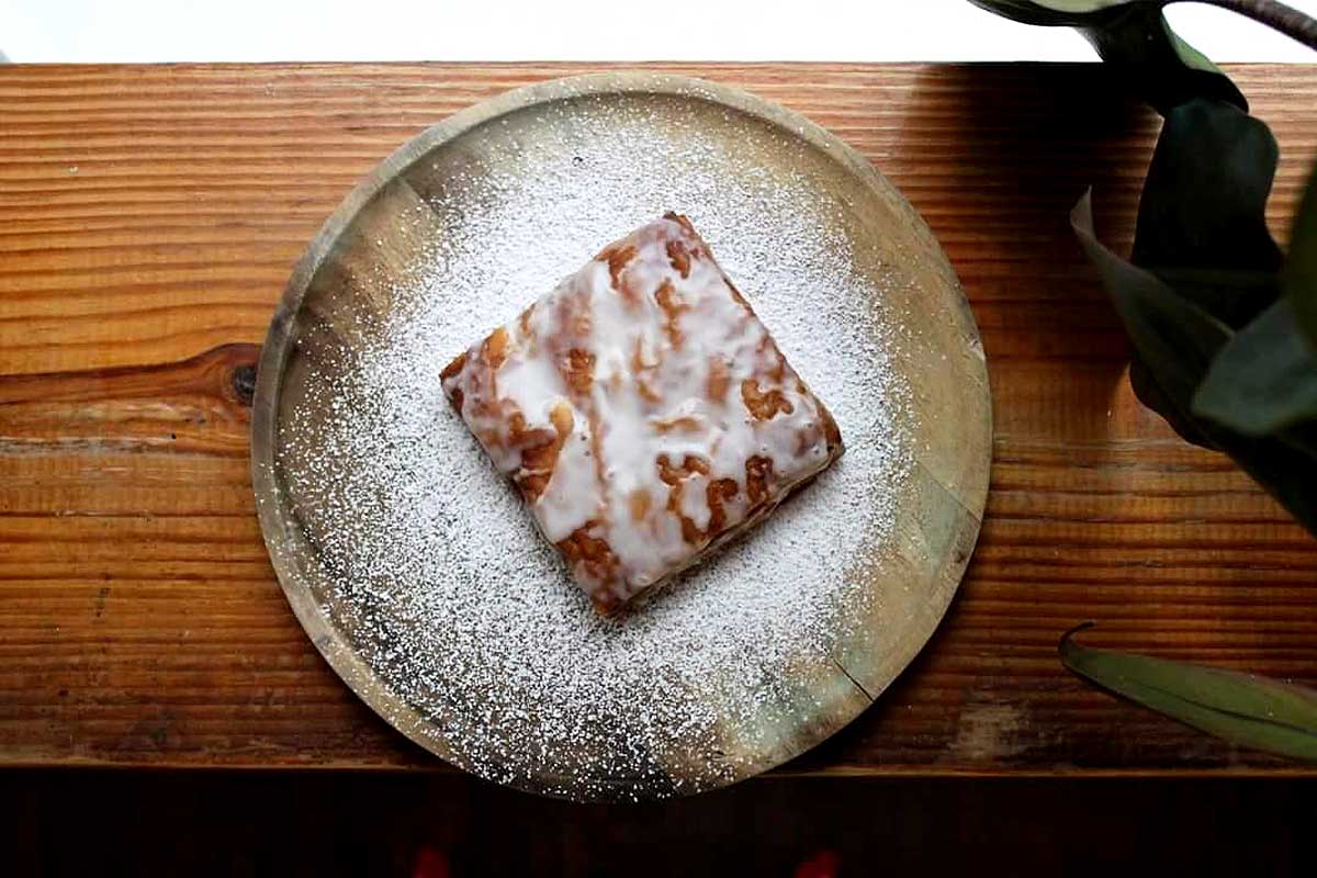 cronut with glaze
