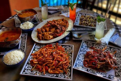 spread of food from dolan uyghur