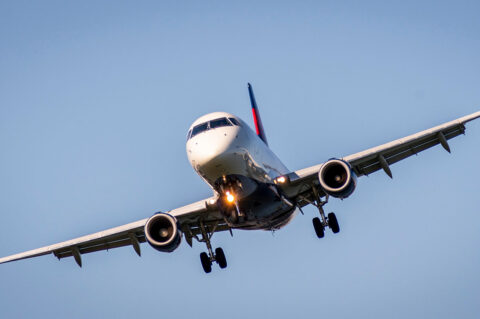 Plane at Dulles