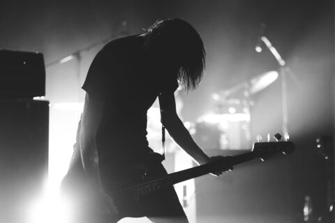 guy playing guitar