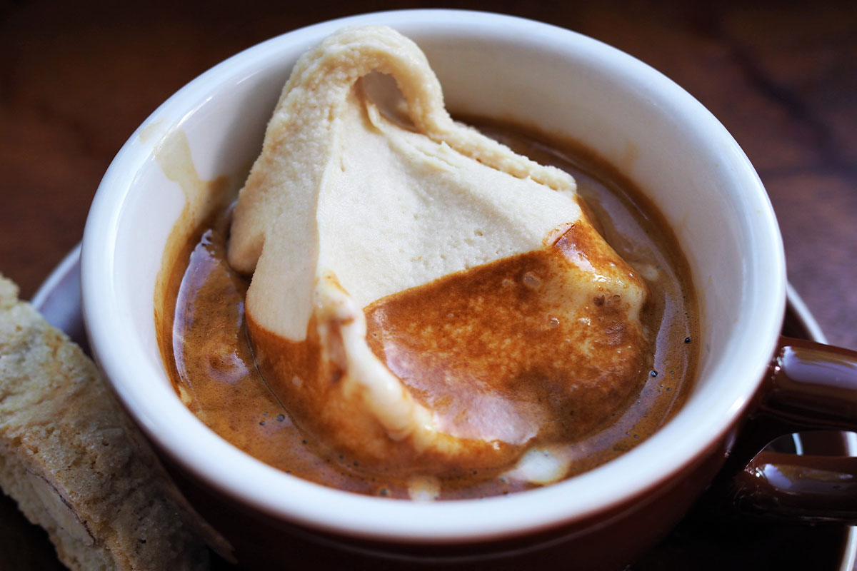Affogato at Pitango Gelato