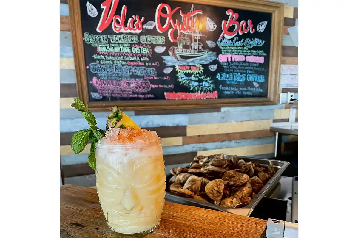 Painkiller at Vola's Dockside Grill