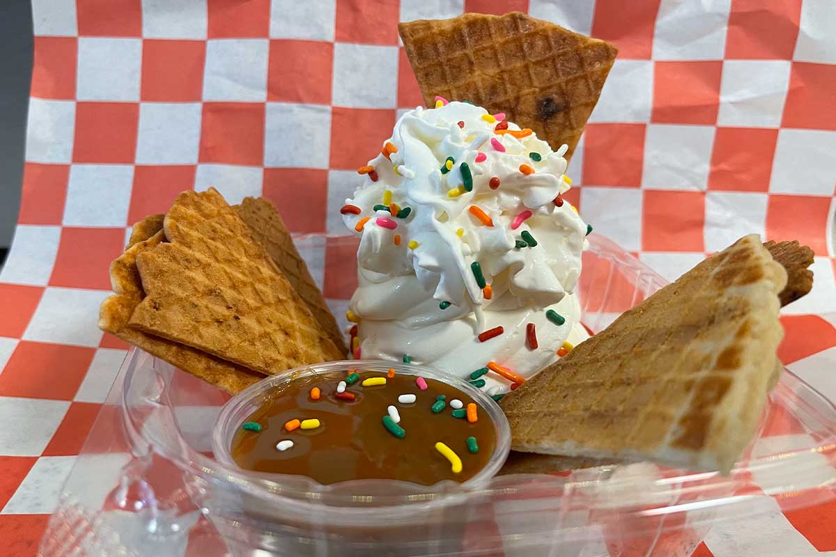 carousel frozen treats ice cream nachos