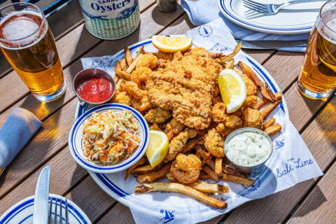 waterman's platter at the salt line