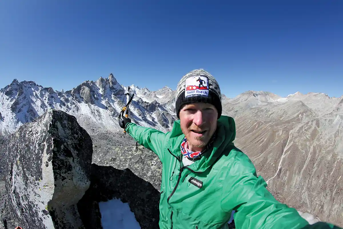 sean burch on expedition in Nepal