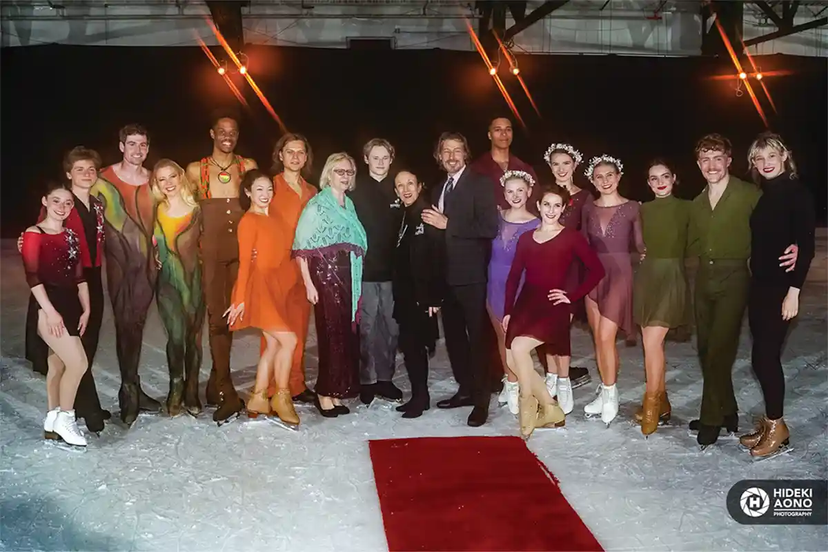 Malinin was a featured guest at the Ice Theatre of New York gala