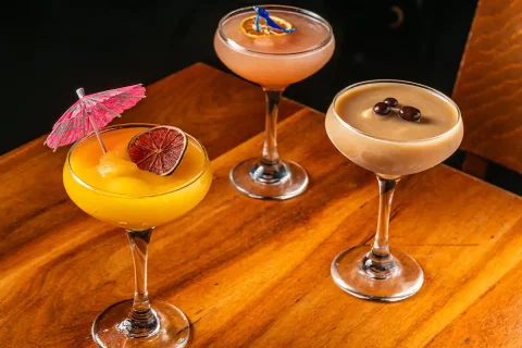 Frozen cocktails at King Street Oyster Bar