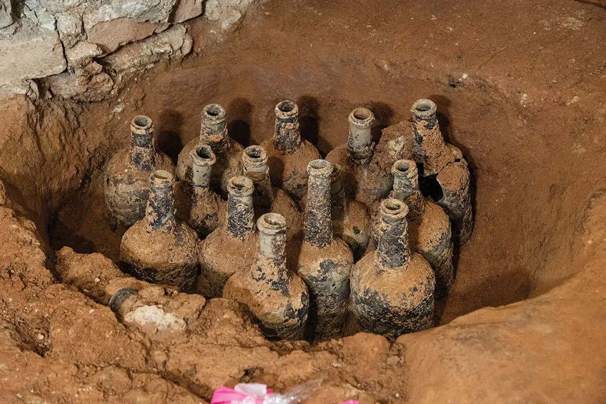 Preserved bottles