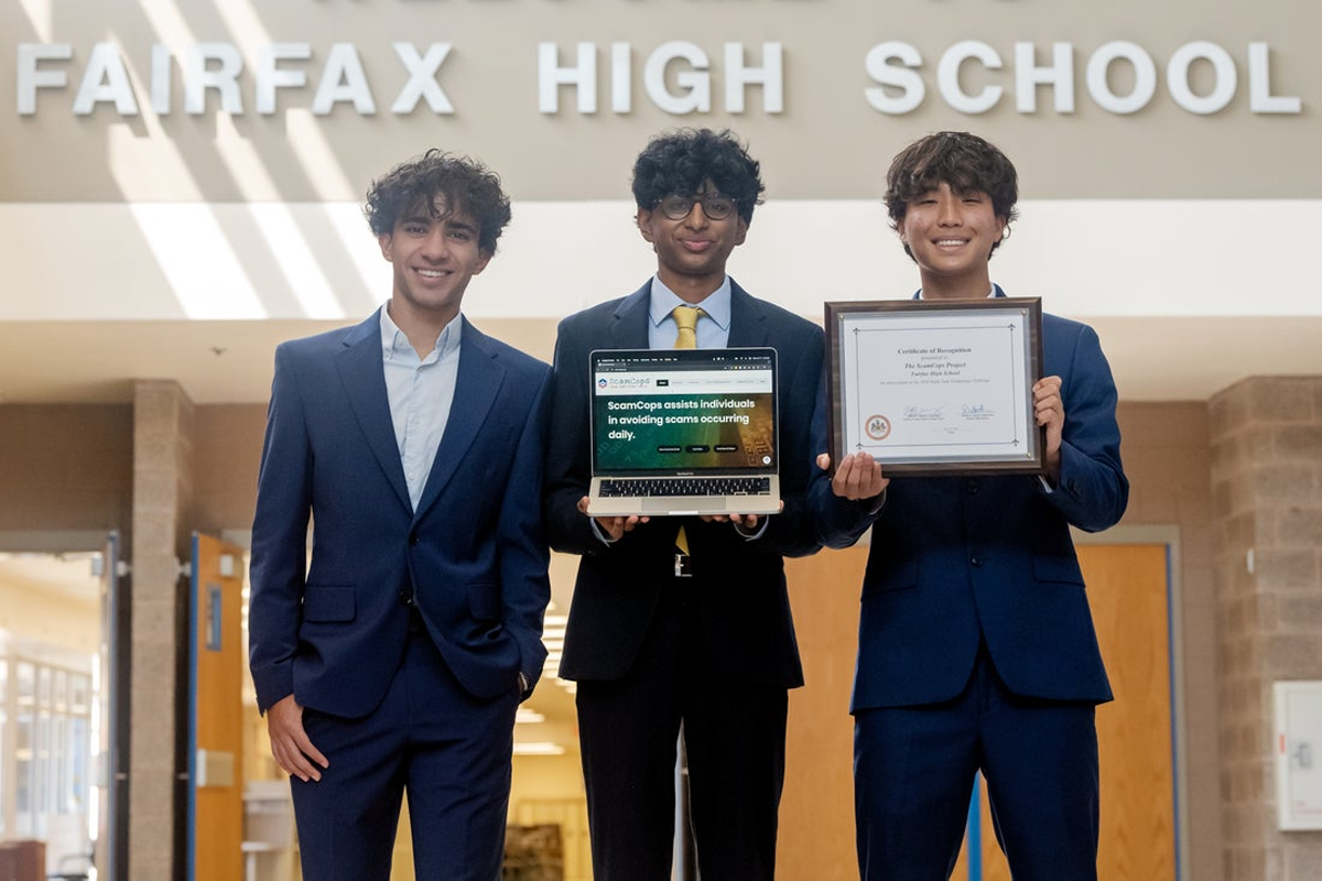 ScamCops Fairfax High School students, FCPS