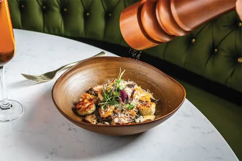 ricotta gnocchi at The Maple Room in Vienna