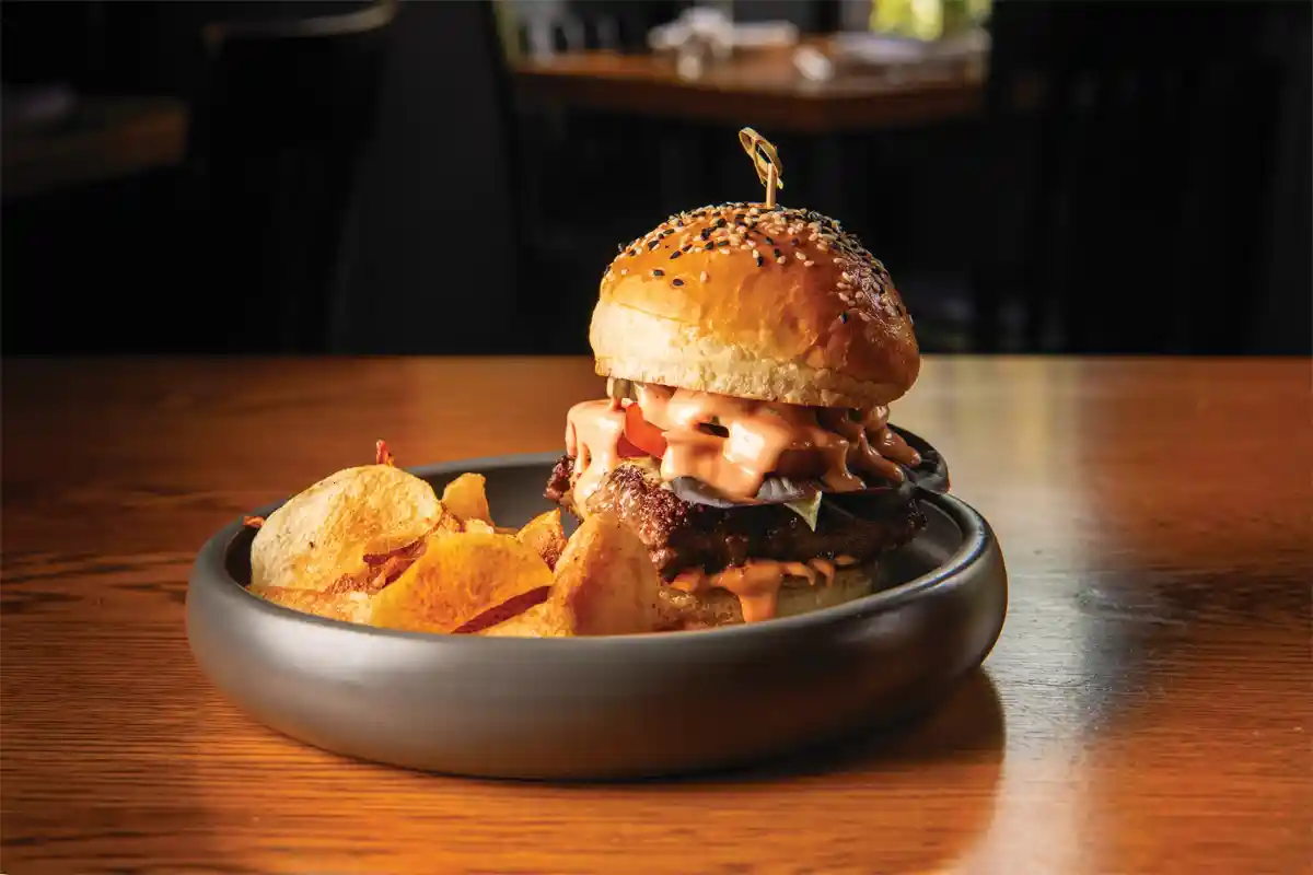 Burger at Vermilion