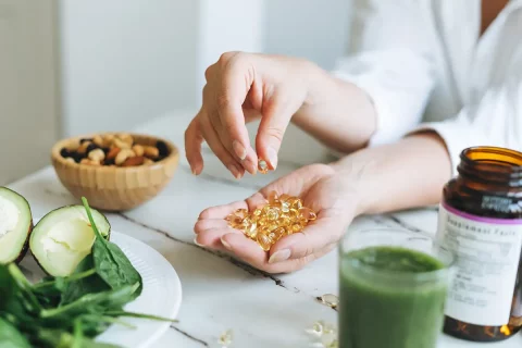 Vitamin D supplements and foods