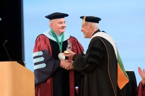 Chef Patrick O'Connell receives honorary doctorate