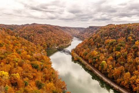 Hawks Nest West Virginia, Fall 2022