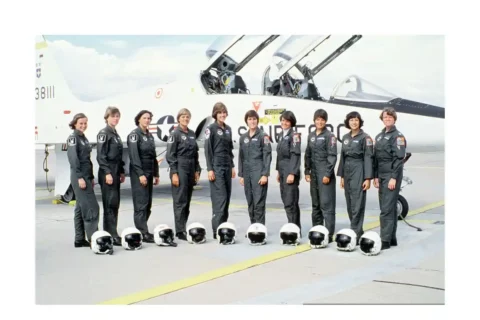The first class of women Air Force pilots, UPT Class 77-08.