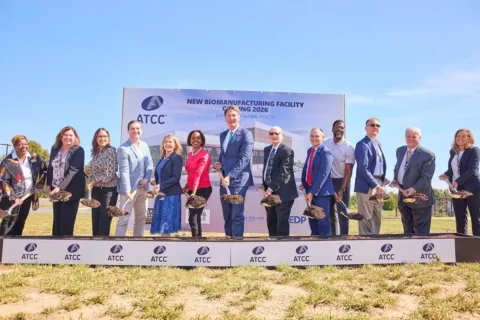 Groundbreaking at American Type Culture Collection
