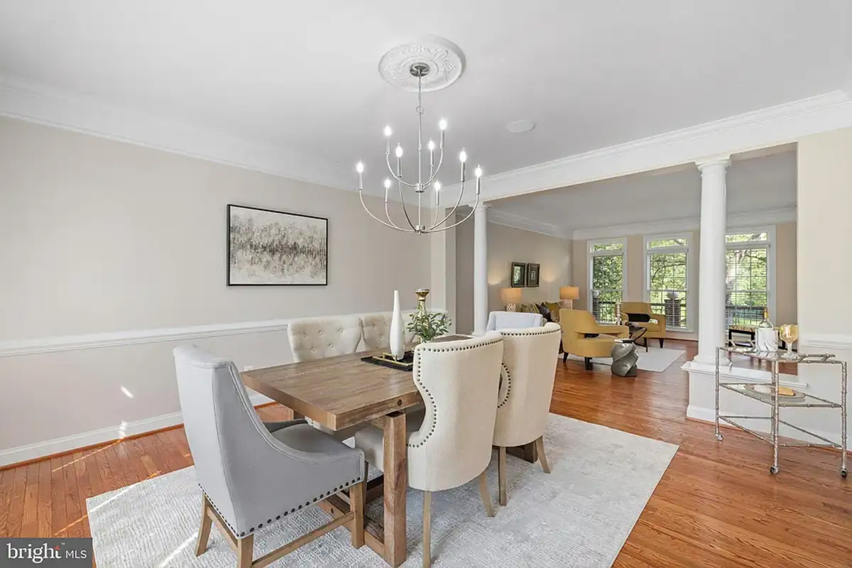 Dining room table and chairs