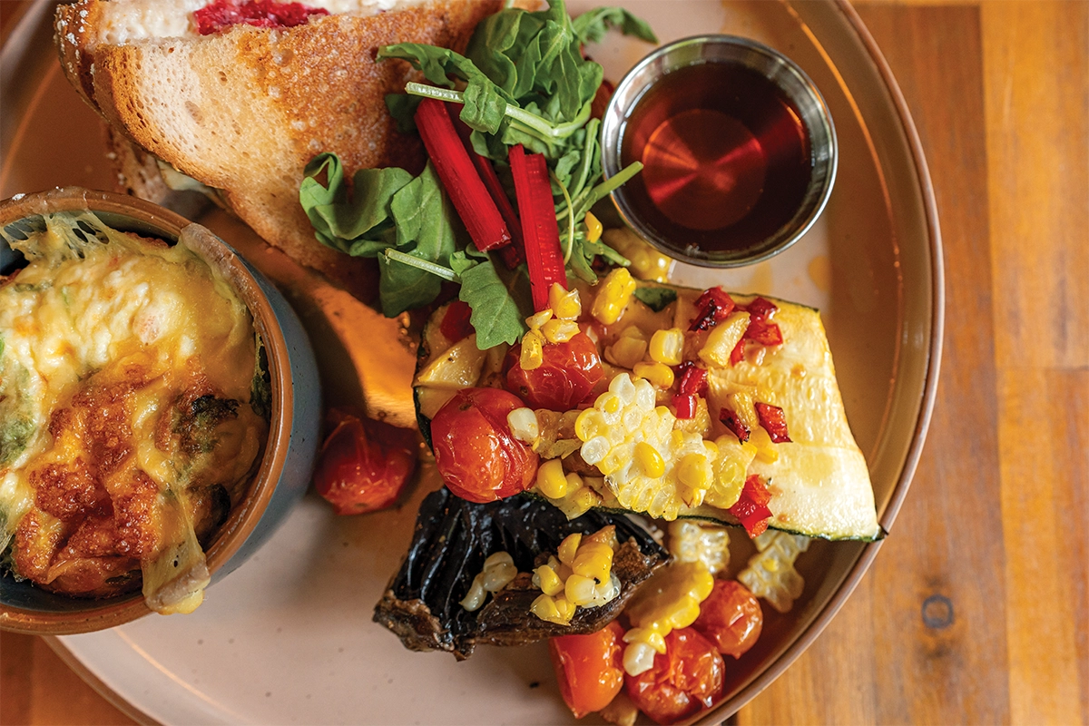 food on plate