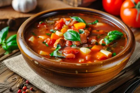 minestrone soup