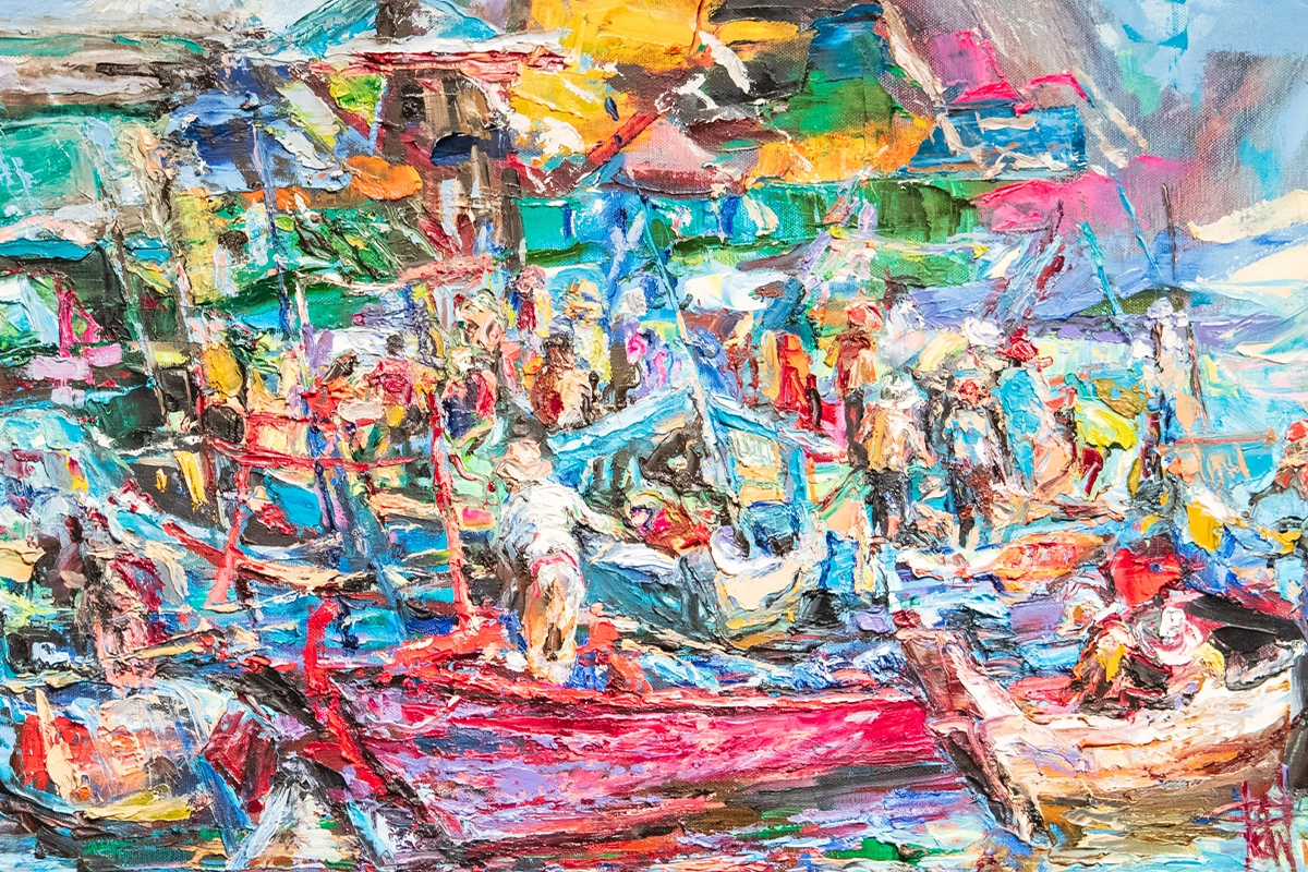 Painting by Pakan Penn