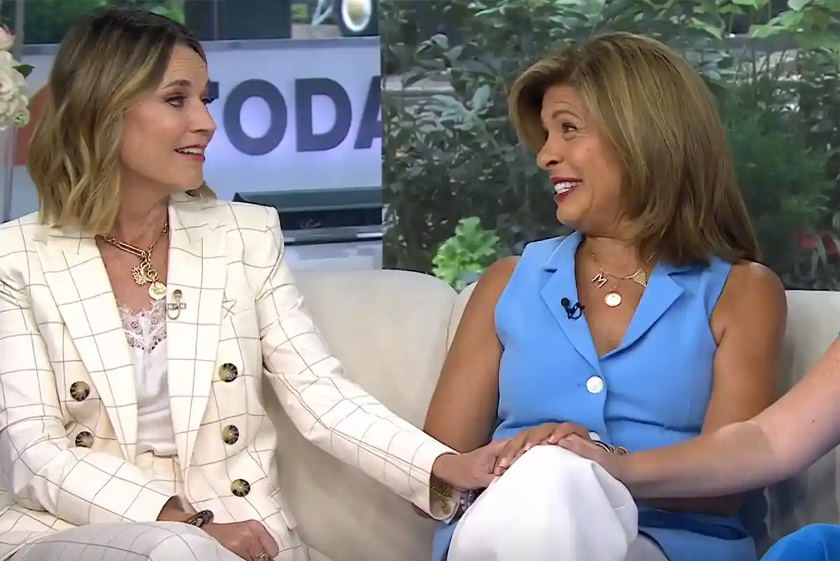 Savannah Guthrie and Hoda Kotb