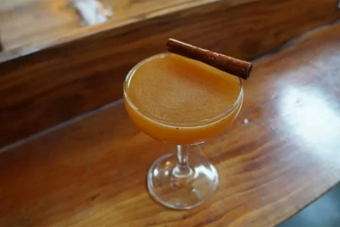 Pumpkin cocktail