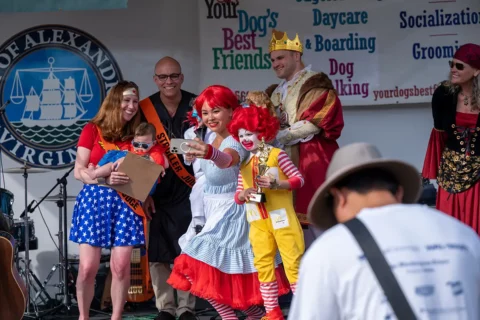 Del Ray Halloween Parade costume contest