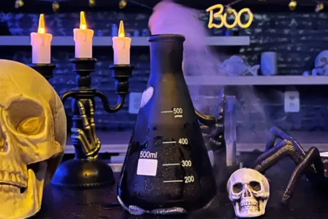 Halloween themed drinks