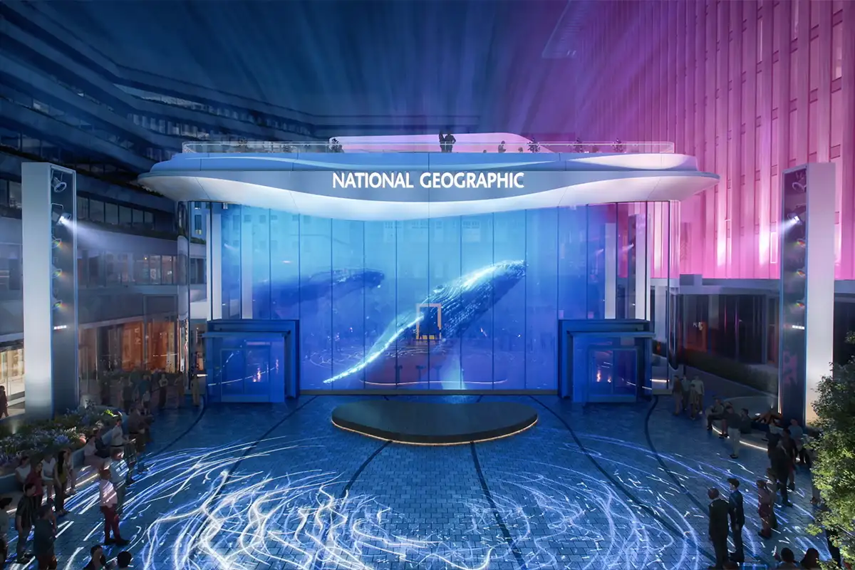 Rendering of National Geographic Museum of Exploration