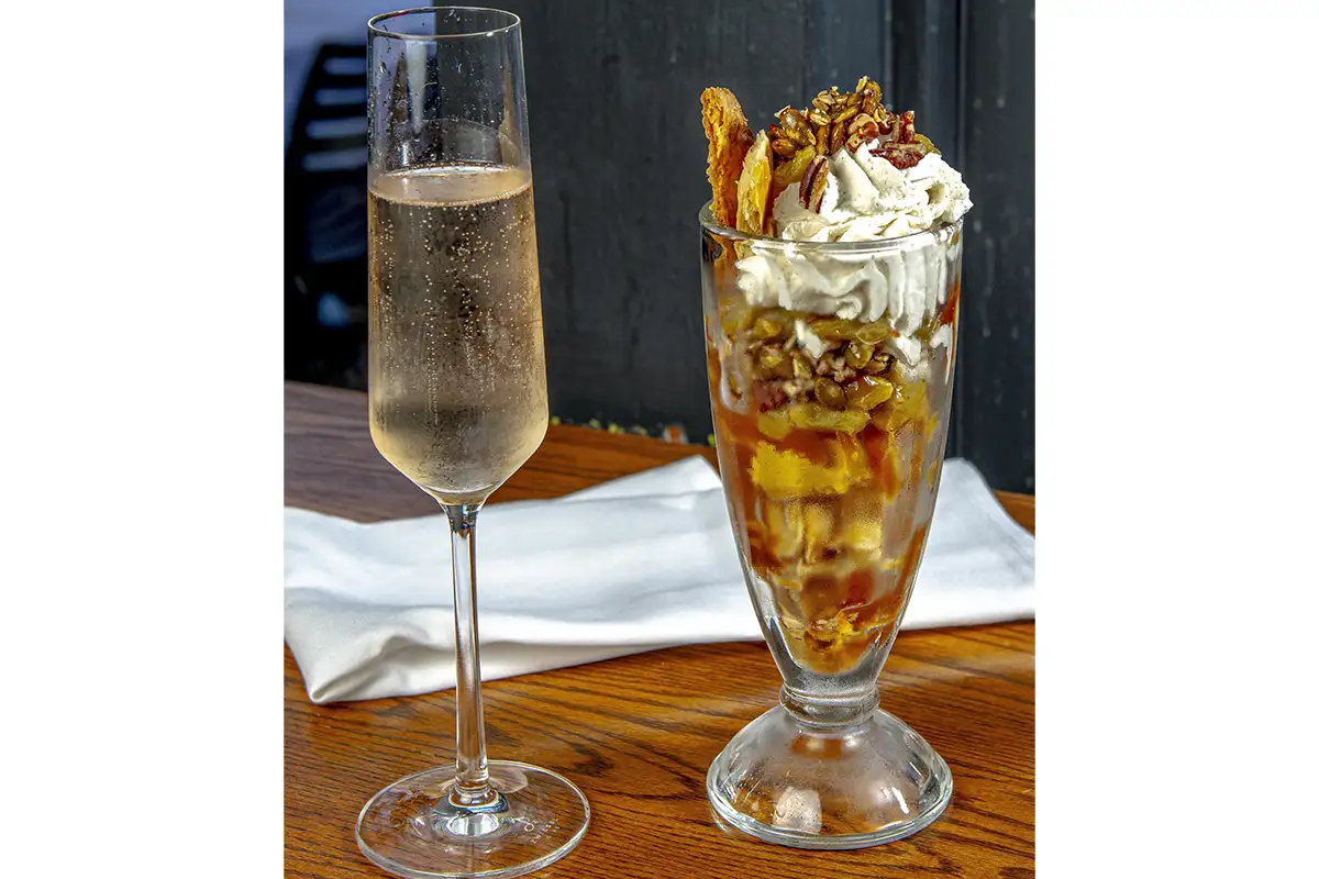 Pumpkin pie sundae at Vermilion