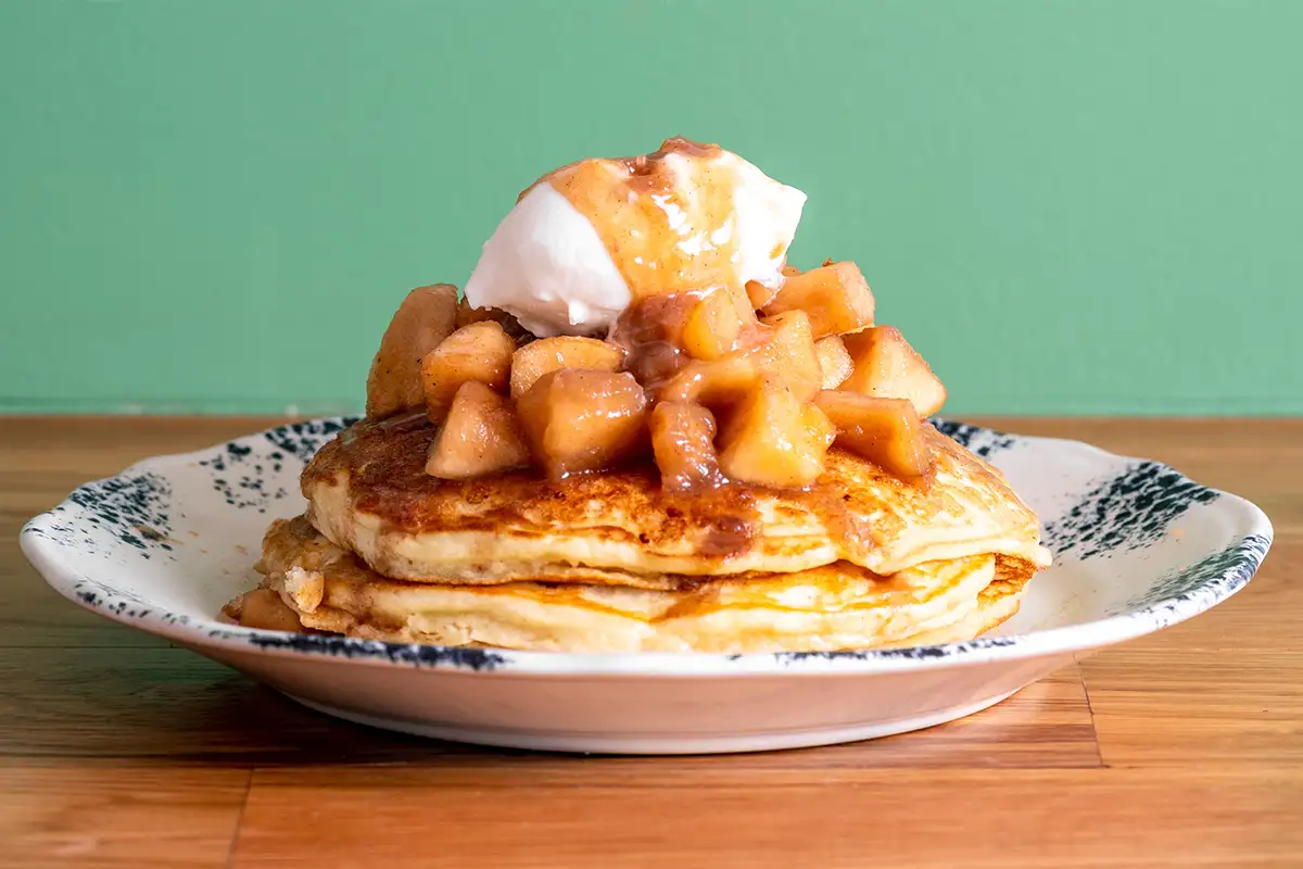 Apple pie pancakes from Ruthie's All Day