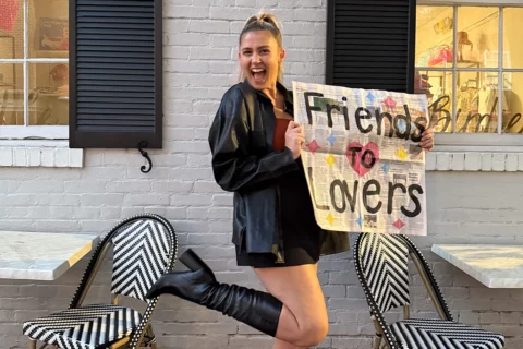 friends to lovers bookstore announcement